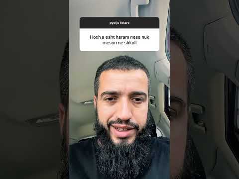 A eshte haram nese nuk meson ne shkolle?