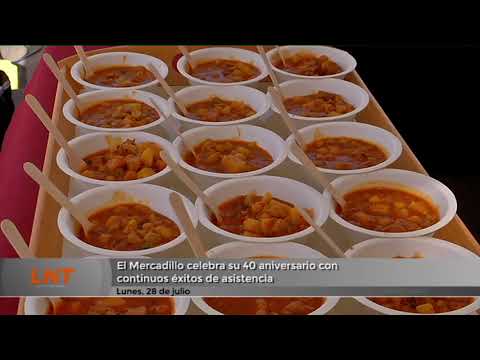 El Mercadillo celebra su 40 aniversario con continuos éxitos de asistencia