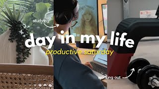 STUDY VLOG ✏️  // studying, healthy habits + more! 🌿