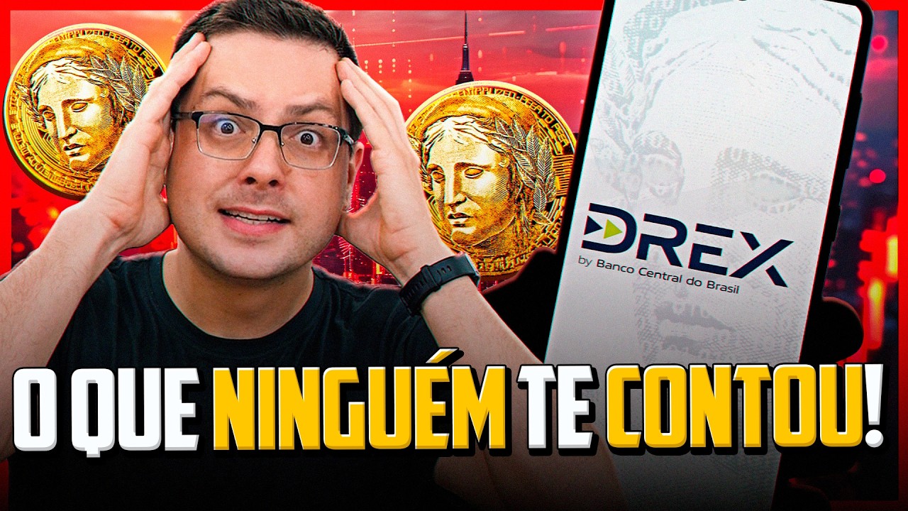 Uma GRANDE AMEAÇA a SUA LIBERDADE! DREX: o REAL DIGITAL está CHEGANDO!