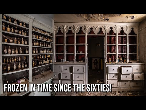 We discovered a fully-stocked abandoned DRUG STORE entirely frozen in time since the sixties! (RARE)