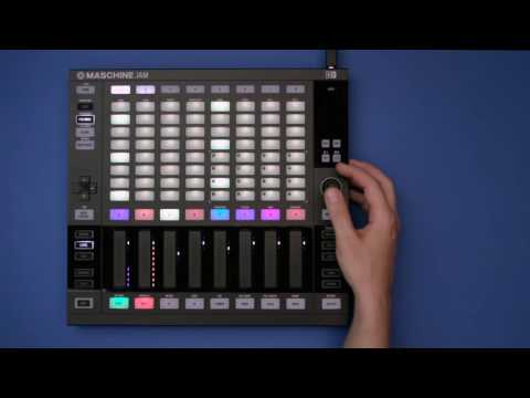 MASCHINE JAM workflow: Playing drums, melodies, and harmonies | Native Instruments