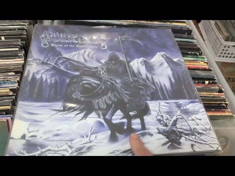 Amazing Collection of "Holy Grail" First Press Death, Black and Thrash Metal Vinyl LPs I Just Got!