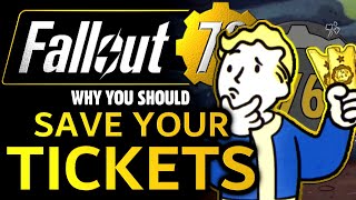 Why You NEED To Save Your Tickets In Fallout 76