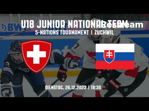 U18: Switzerland vs. Slovakia | 5-Nations Tournament | Zuchwil SUI