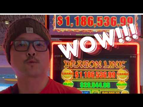 $1MILLION DOLLAR DRAGON LINK MACHINE!!! LET'S GO.....