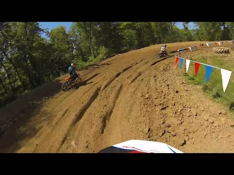 HELMET CAM: Zach Rogers - 125cc Schoolboy / Briarcliff MX / Loretta Lynn Area Qualifier