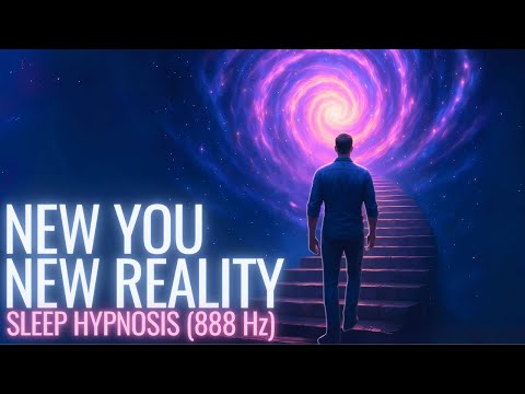 The Amazing Reality Shift: Rewrite Your Thoughts & Change Your World – Sleep Hypnosis (888 Hz)