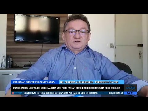 Fundação Municipal de Saúde alerta que pode faltar soro e medicamentos em rede pública 10 08 2022