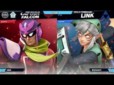 Gwinnett Brawl April 2019 - RCS| Fatality(Falcon) vs Zaheer(Link) - W. Round 5