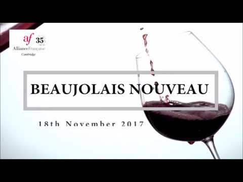 Le Beaujolais Nouveau 2017 was at l'Alliance Française Cambridge!