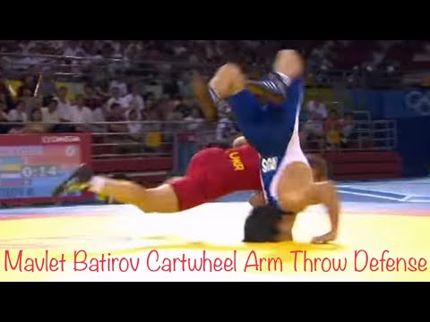 Mavlet Batirov Cartwheel Arm Throw Defense