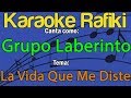 Grupo Laberinto - La Vida Que Me Diste Karaoke Demo