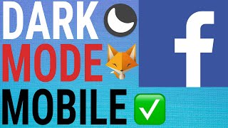 How To Enable Dark Mode On Facebook Mobile