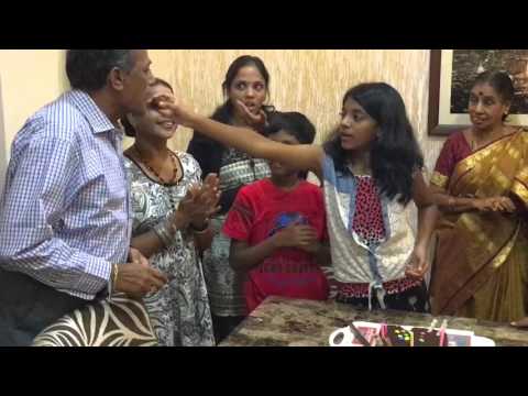 Srinidhi 12th Birthday Cake Cutting