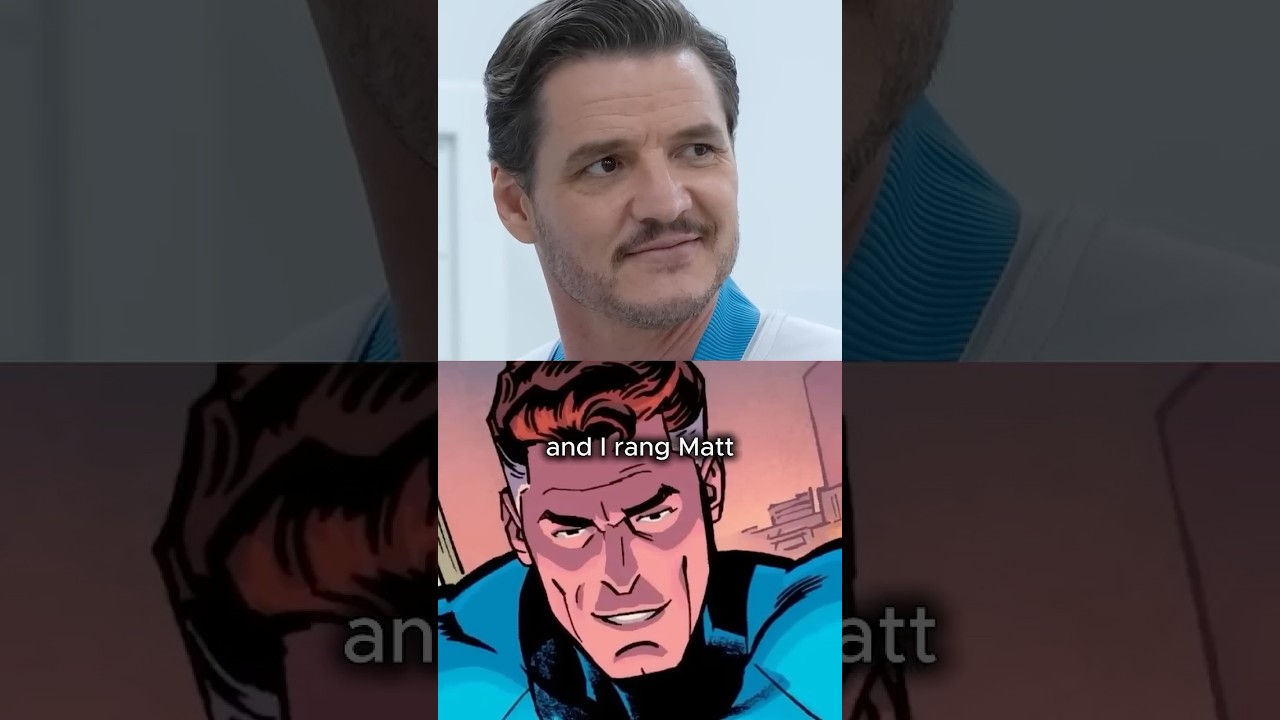 How Pedro Pascal got cast as Reed Richards