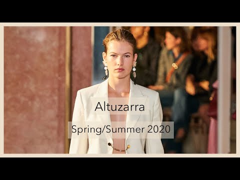A 60 Second ⏱ Fashion Review of the Altuzarra #SS20 #PFW show