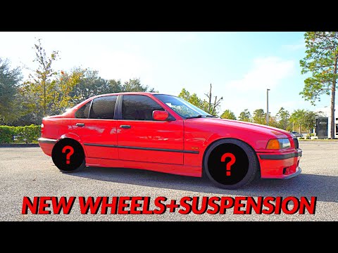 My BMW E36 gets proper wheels and fitment