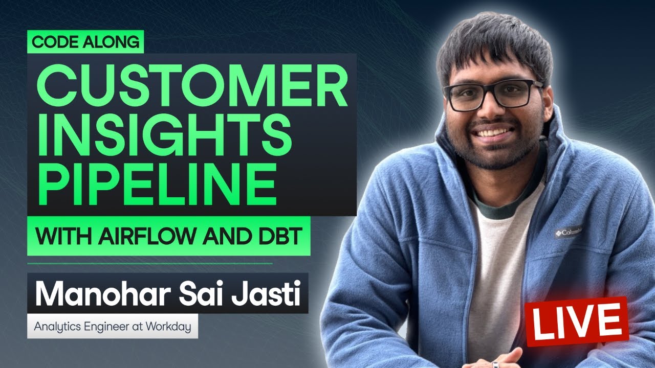 Create a Customer Insights Pipeline with Airflow and dbt
