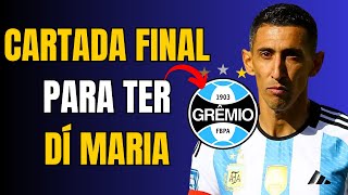 ??Ele BATEU O MARTELO! Veja o que Di Maria FALOU SOBRE JOGAR AQUI! Notícias do GRÊMIO