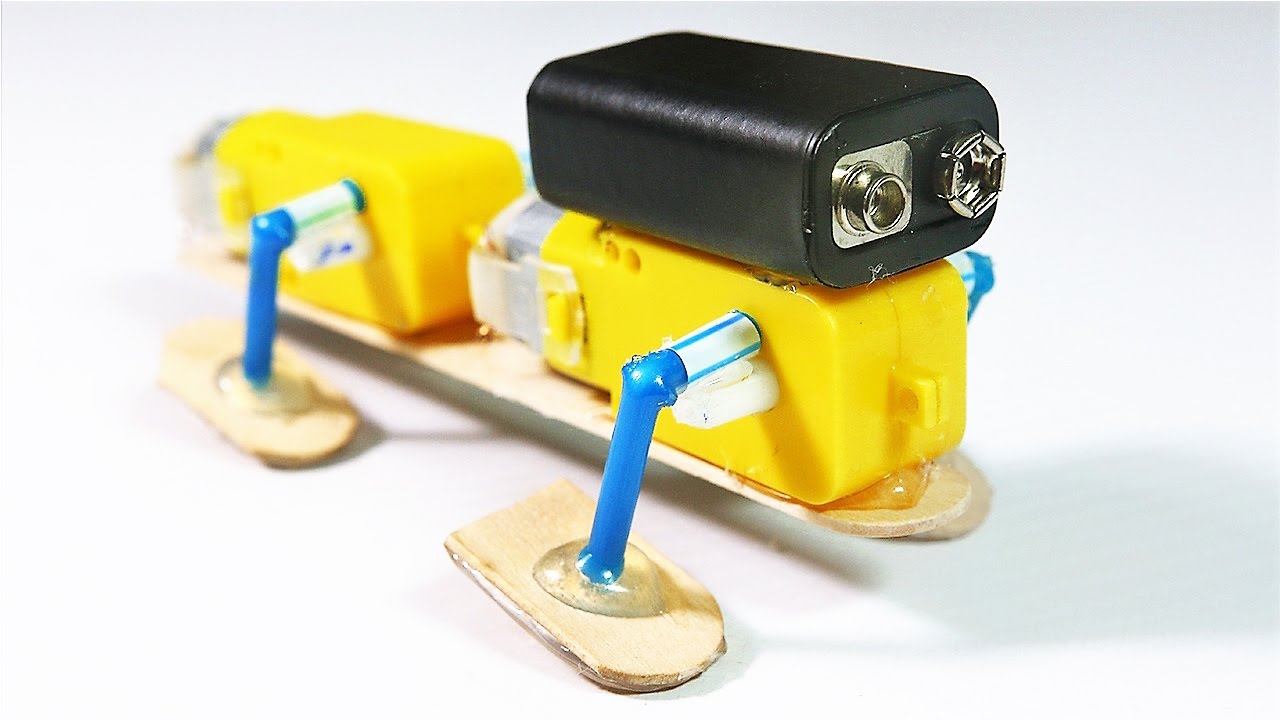 How To Make A Very Simple 4 Legged Walking Robot