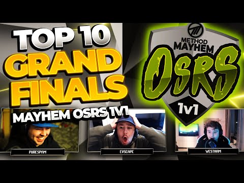 TOP 10 BEST MOMENTS | Method Mayhem OSRS 1v1 GRAND FINALS