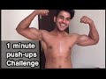 Push-ups Challenge in one minute
