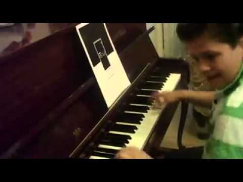 Rockin Raffi 12 years piano cover / A big hunk o love
