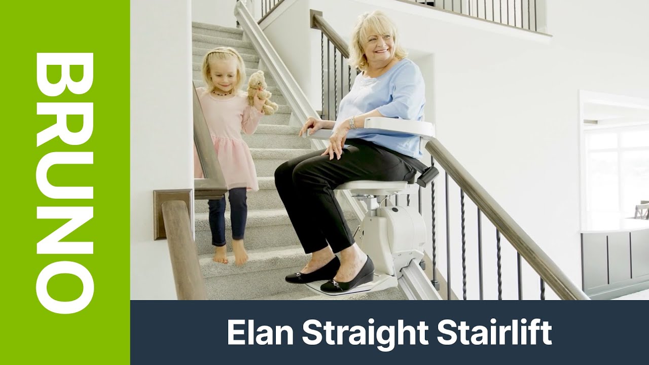 An Overview of Bruno's Straight Stairlift - The Elan