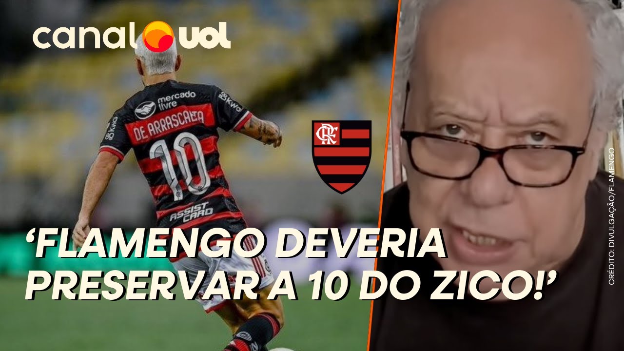 TRAJANO DETONA ESCOLHA DE ARRASCAETA COMO NOVO 10 NO FLAMENGO! 'DEVERIA PRESERVAR A CAMISA DO ZICO!'