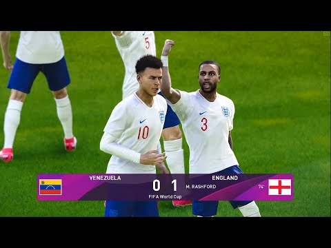 VENEZUELA VS ENGLAND (0-1) FIFA WORLD CUP  PES2020 /Tola Gaming