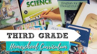 3rd Grade Curriculum Picks || 2019-2020 || Large Family Homeschool