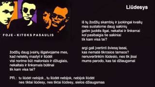 FOJE - &quot;Liūdesys&quot;