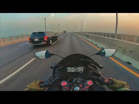 Running Through New Meghna Bridge and Gausia Flyover || Mr. BikerInBlack