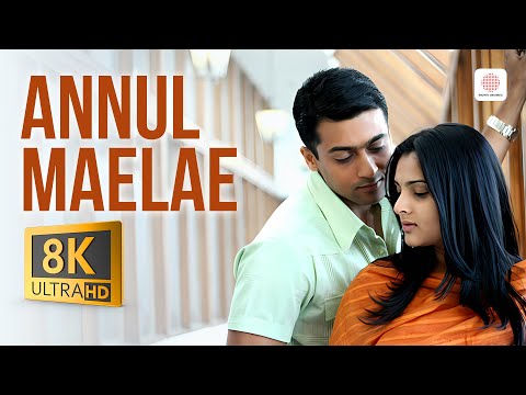 Vaaranam Aayiram - Annul Maelae 8K/4K Video Song | Harris Jayaraj | Suriya