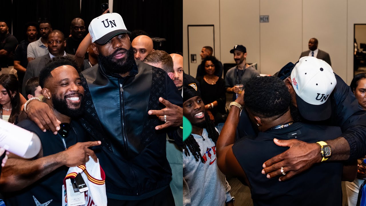 I MET LEBRON JAMES AFTER 15 YEARS