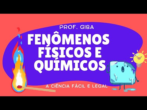 FENÔMENOS FÍSICOS E QUÍMICOS - ANIMAÇÃO