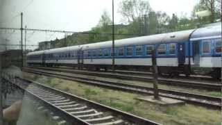 preview picture of video '2012 Euro Travel #07 - Czech Republic #01 - Train ride from Prague to Karlštejn'