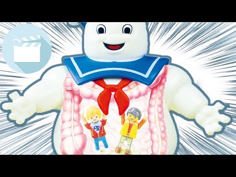 Playmobil Ghostbusters Film Deutsch | MARSHMELLOW-MANN ISST MARVIN & JONAS!