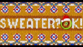 Streamlined SWEATER? OK! - Countdown to Christmas!