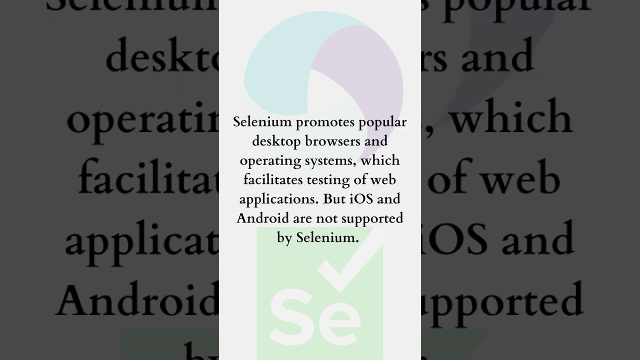 Which is better ? ( Selenium vs Appium )