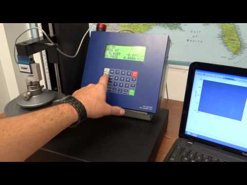 Sponge Rubber Foam Compression Deflection Test from ADMET