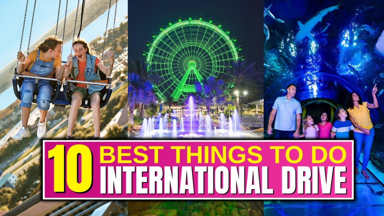 Orlando, Florida Top 10 Things To Do - On International Drive!