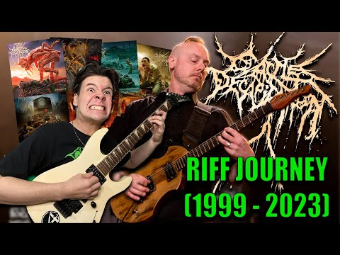 CATTLE DECAPITATION Riff Journey (1999 - 2023 Guitar Riff Compilation)