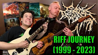 CATTLE DECAPITATION Riff Journey (1999 - 2023 Guitar Riff Compilation)
