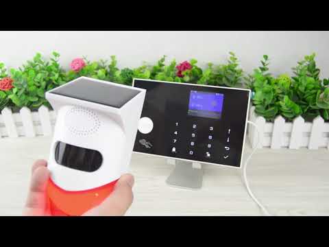 how to pair the solar siren to G50 alarm system？