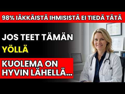 Hän kuoli unissaan tämän takia! Älä tee tätä koskaan! Se aiheuttaa sydänkohtauksia!