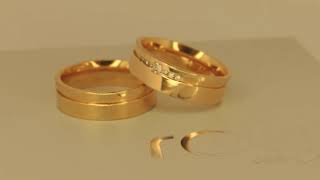 Vídeo de Aliança Eros Ouro 18k 6mm