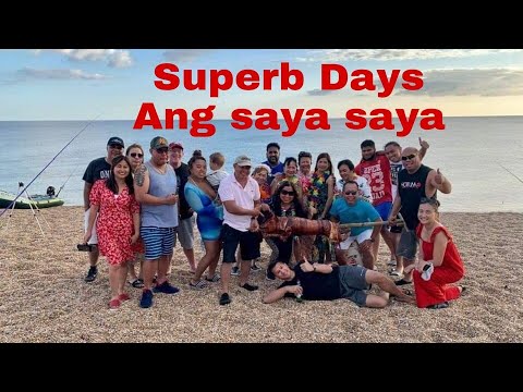 PINAY LIFE IN UK: A BEAUTIFUL CHESIL BEACH WITH AMAZING PEOPLE//CAMPING//FISHING//GREAT BONDING