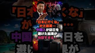 日本渡航自粛が招いた地獄 #政治